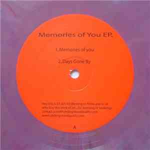 Owen Jay & Melchior Sultana - Memories Of You EP.