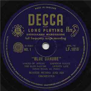 Ronnie Munro And His Orchestra - Blue Danube