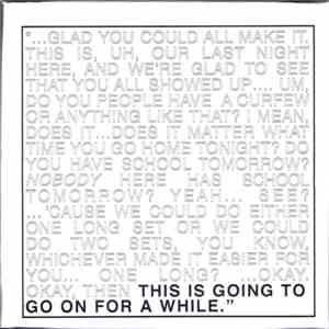 Vertonen - This Is Going To Go On For A While