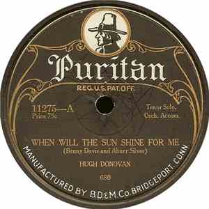 Hugh Donovan - When Will The Sun Shine For Me / Just A Girl That Men Forget