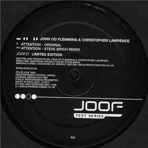 John OO Fleming & Christopher Lawrence - Attention