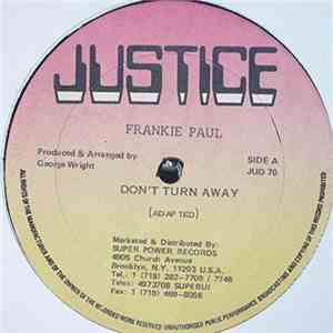 Frankie Paul, Meditation - Don't Turn Away / Choice Of Colour