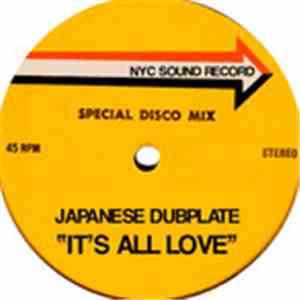 Japanese Dubplate - It's All Love