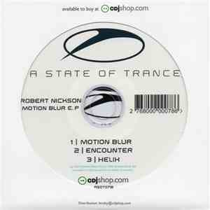Robert Nickson - Motion Blur E.P