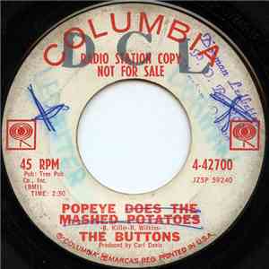 The Buttons  - Popeye Does The Mashed Potatoes