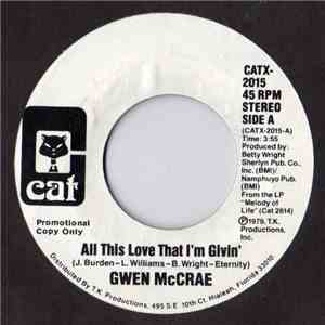 Gwen McCrae - All This Love That I'm Givin'
