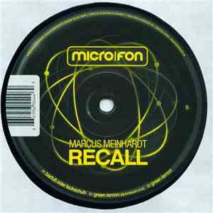 Marcus Meinhardt - Recall