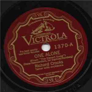 Richard Crooks  - One Alone / When You're Away