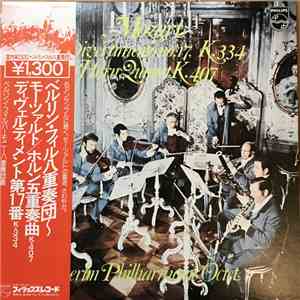 Wolfgang Amadeus Mozart, Members Of The Berlin Philharmonic Octet - Mozart, ...