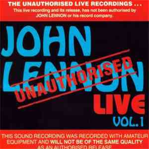 John Lennon - Live Vol.1