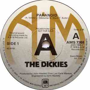 The Dickies - Paranoid / I'm OK, You're OK