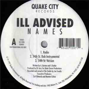 Ill Advised - Names / Encore