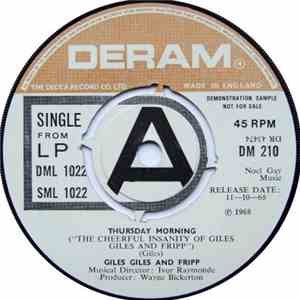 Giles Giles And Fripp - Thursday Morning