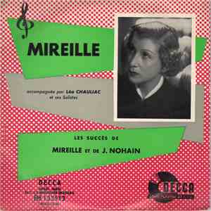 Mireille , Léo Chauliac Et Ses Solistes - Les Succès De Mireille Et de J. N ...