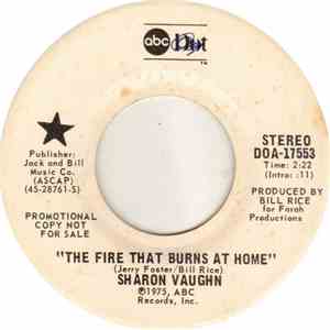 Sharon Vaughn - The Fire That Burns At Home