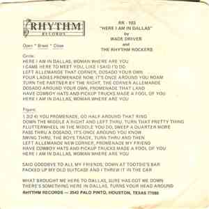 Wade Driver  And The Rhythm Rockers  - Here I Am In Dallas