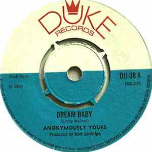 Anonymously Yours - Dream Baby / Staggalee