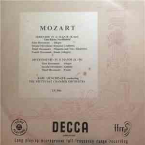 Mozart - Karl Münchinger Conducting The Stuttgart Chamber Orchestra - Seren ...