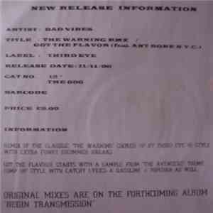 Potential Bad Boy - The Warning Remix / Got The Flavor