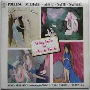 Various / Igor Markevitch Conducting Monte Carlo National Orchestra - Diaghilev At Monte Carlo