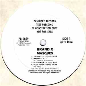 Brand X  - Masques
