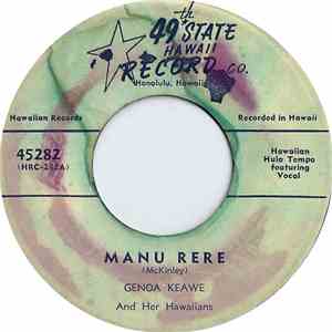 Genoa Keawe And Her Hawaiians - Manu Rere
