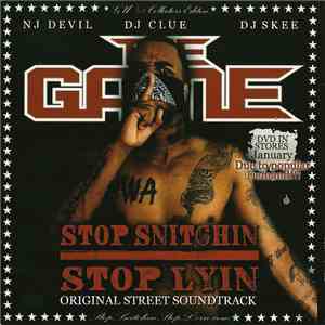 NJ Devil, DJ Clue, DJ Skee  Present The Game  - Stop Snitchin Stop Lyin - O ...