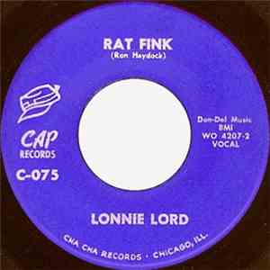 lonnie lord  - Rat Fink / I Stand Alone