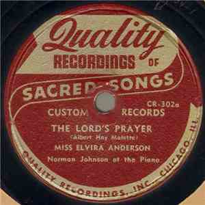 Miss Elvira Anderson - The Lord's Prayer