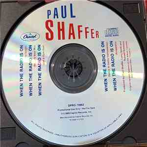Paul Shaffer - When The Radio Is On