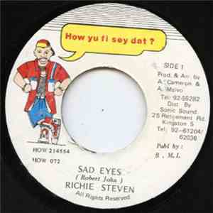 Richie Steven - Sad Eyes