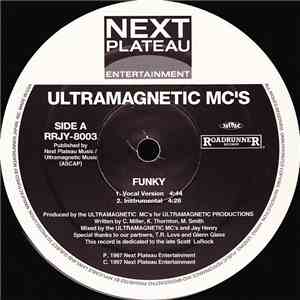 Ultra Magnetic M.C.'s - Funky / Mentally Mad