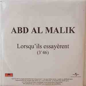 Abd Al Malik - Lorsqu'ils Essayèrent