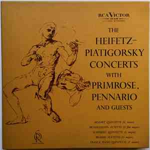 Heifetz, Piatigorsky, Primrose, Pennario - The Heifetz-Piatigorsky Concerts With Primrose, Pennario And Guests