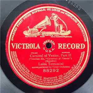 Luisa Tetrazzini - Carnival Of Venice, Part II