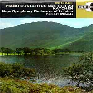 Mozart, Julius Katchen, The New Symphony Orchestra Of London, Peter Maag - Piano Concerto No. 13 In C Minor (K.415) / Piano Concerto No. 20 In D Minor (K.466)