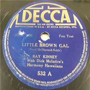 Ray Kinney With Dick McIntire's Harmony Hawaiians - Little Brown Gal / On O ...