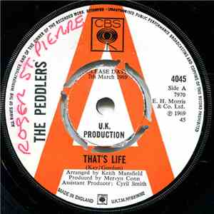 The Peddlers - That's Life