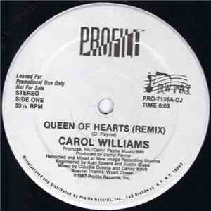 Carol Williams - Queen Of Hearts