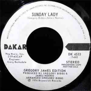 Gregory James Edition - Sunday Lady
