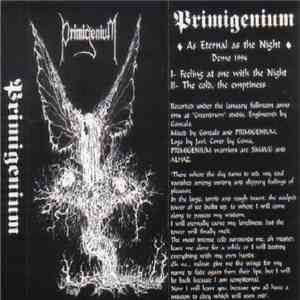 Primigenium - As Eternal As The Night