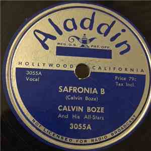 Calvin Boze And His All-Stars - Safronia B / Angel City Blues