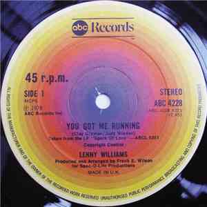 Lenny Williams - You Got Me Running