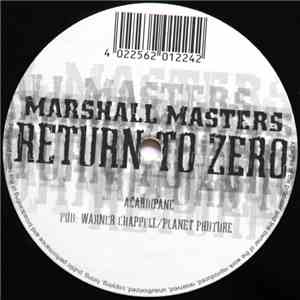 Marshall Masters - Return To Zero