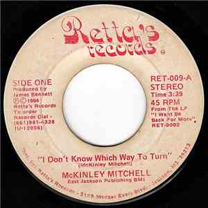 McKinley Mitchell - I Don't Know Which Way To Turn