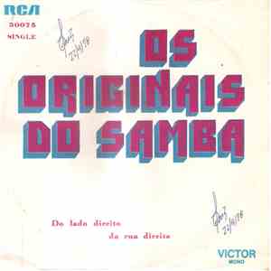 Os Originais Do Samba - Do Lado Direito Da Rua Direita / Catimba Crioulo