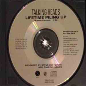 Talking Heads - Lifetime Piling Up