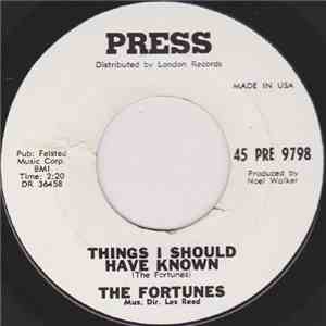 The Fortunes - Things I Should Have Known