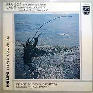 Franck, Lalo - Detroit Symphony Orchestra Conducted By Paul Paray - Franck  ...