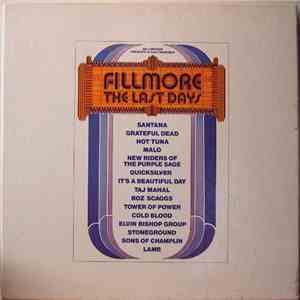 Various - Fillmore - The Last Days